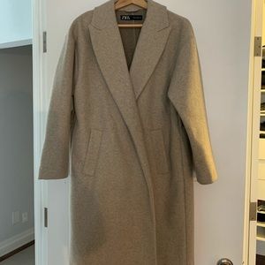 Zara oversized peacoat